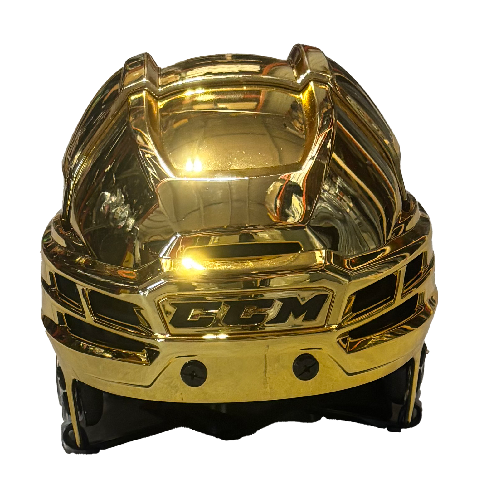 CCM Super Tacks X - Hockey Helmet (Gold Chrome)